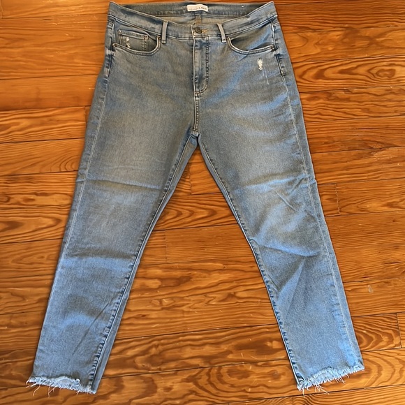 Loft Slim Pocket Skinny Crop Jeans Size 12P